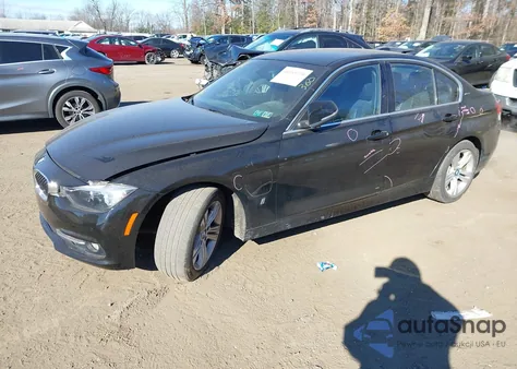 2017 BMW 330E Iperformance z USA, uszkodzony, nr VIN WBA8E1C36HA029974